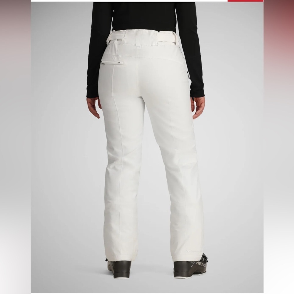 Obermeyer Women’s Malta Insulated Ski Pant White Size 10 Short - Picture 4 of 16